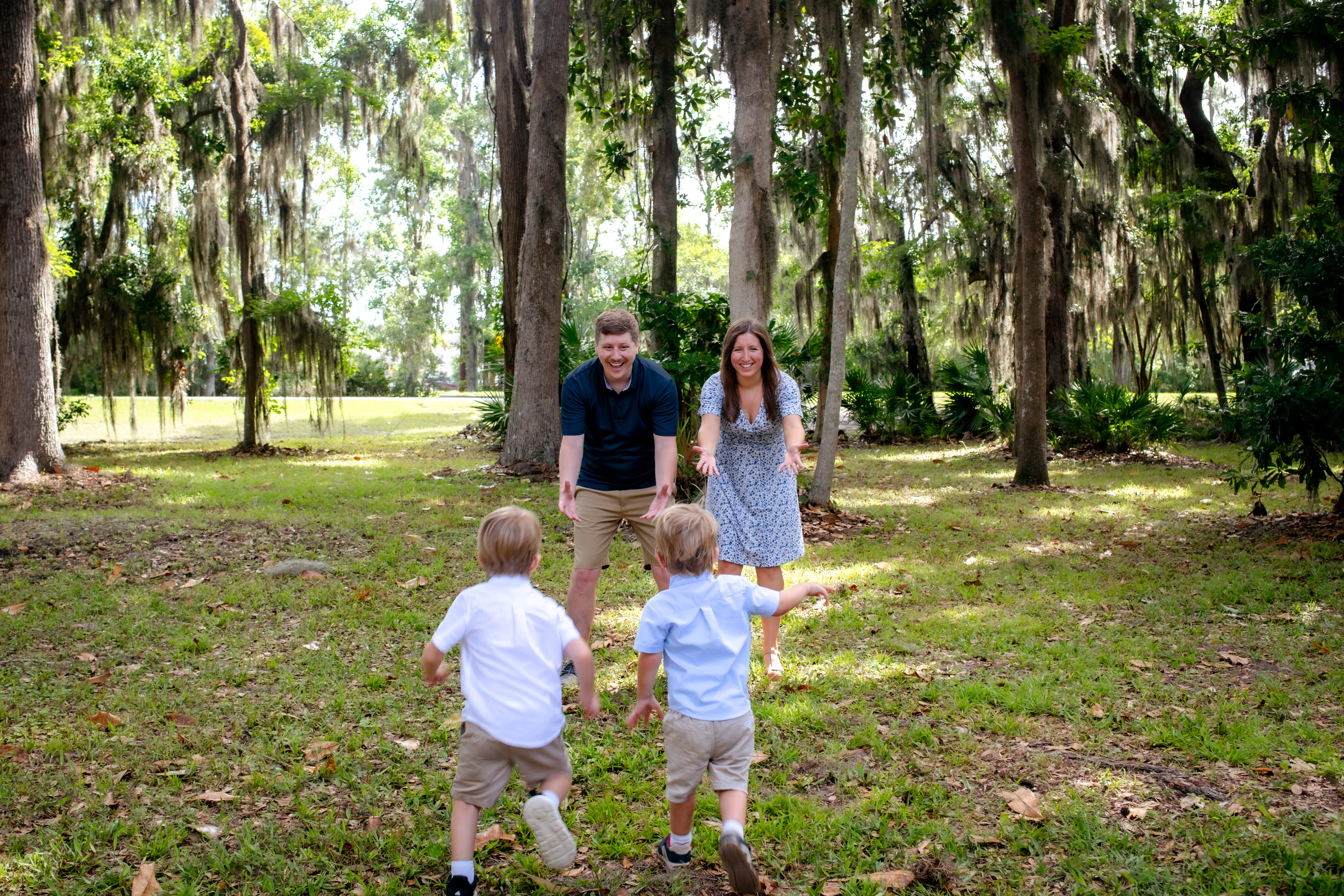 Emily with her family